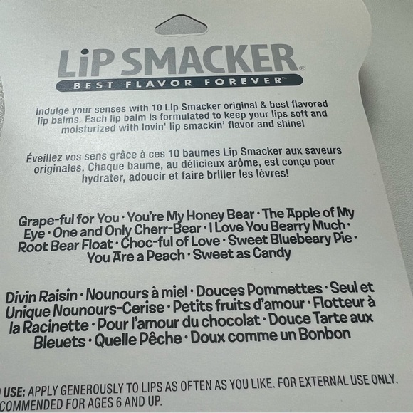 10-Piece Lip Smacker Beary Good Mix - Picture 4 of 7